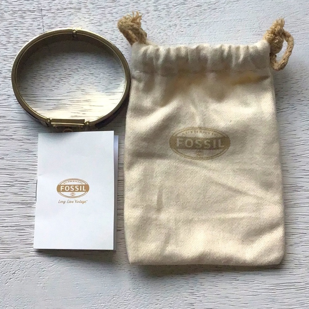 Gold-Tone Tortoise Turnlock Bangle Bracelet